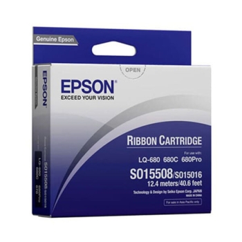 Ruy băng mực Epson S015508 – Cho máy LQ-680/ 670/ 630/ 860/ 1060/ 2550